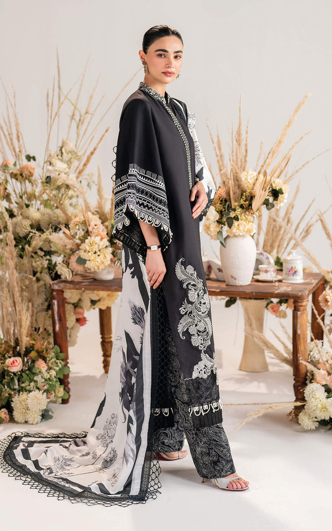 Asifa and Nabeel | Winter Meraki 24 | Velour-MW-05 by Designer Asifa and Nabeel - House of Maryam - Pakistani Designer Ethnic Wear in {{ shop.shopifyCountryName }}