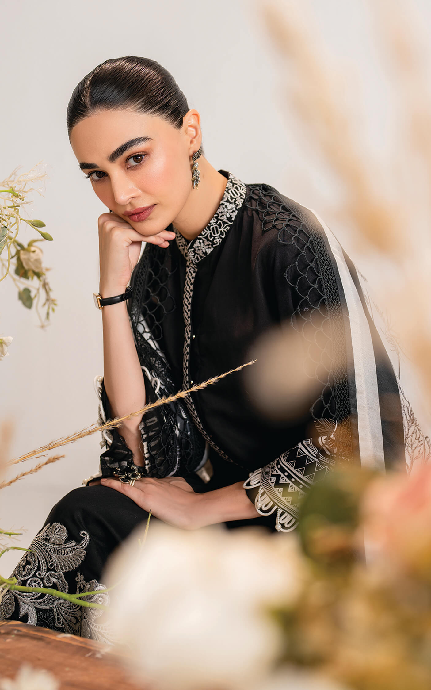 Asifa and Nabeel | Winter Meraki 24 | Velour-MW-05 by Designer Asifa and Nabeel - House of Maryam - Pakistani Designer Ethnic Wear in {{ shop.shopifyCountryName }}