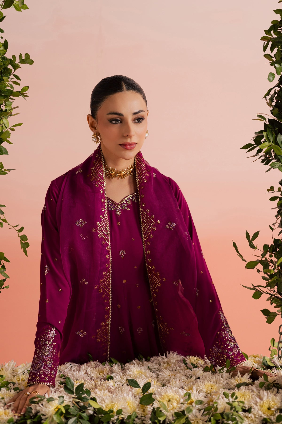 Batik | Gulmohar Festive Eid Edit 26' | Vira 3Pc, image 3