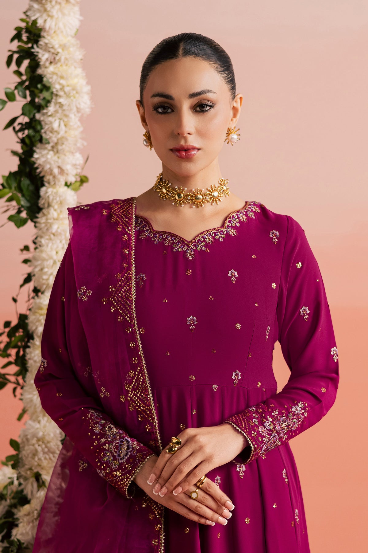 Batik | Gulmohar Festive Eid Edit 26' | Vira 3Pc-4