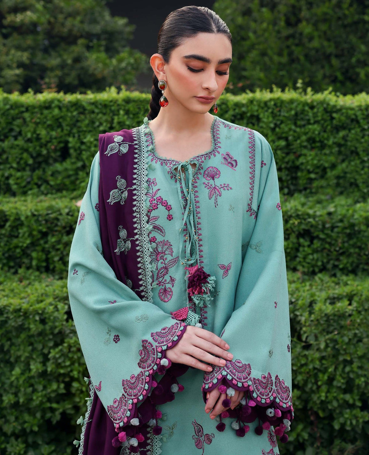 Republic Womenswear | Amaris Luxury Shawl 25 | Virella-2