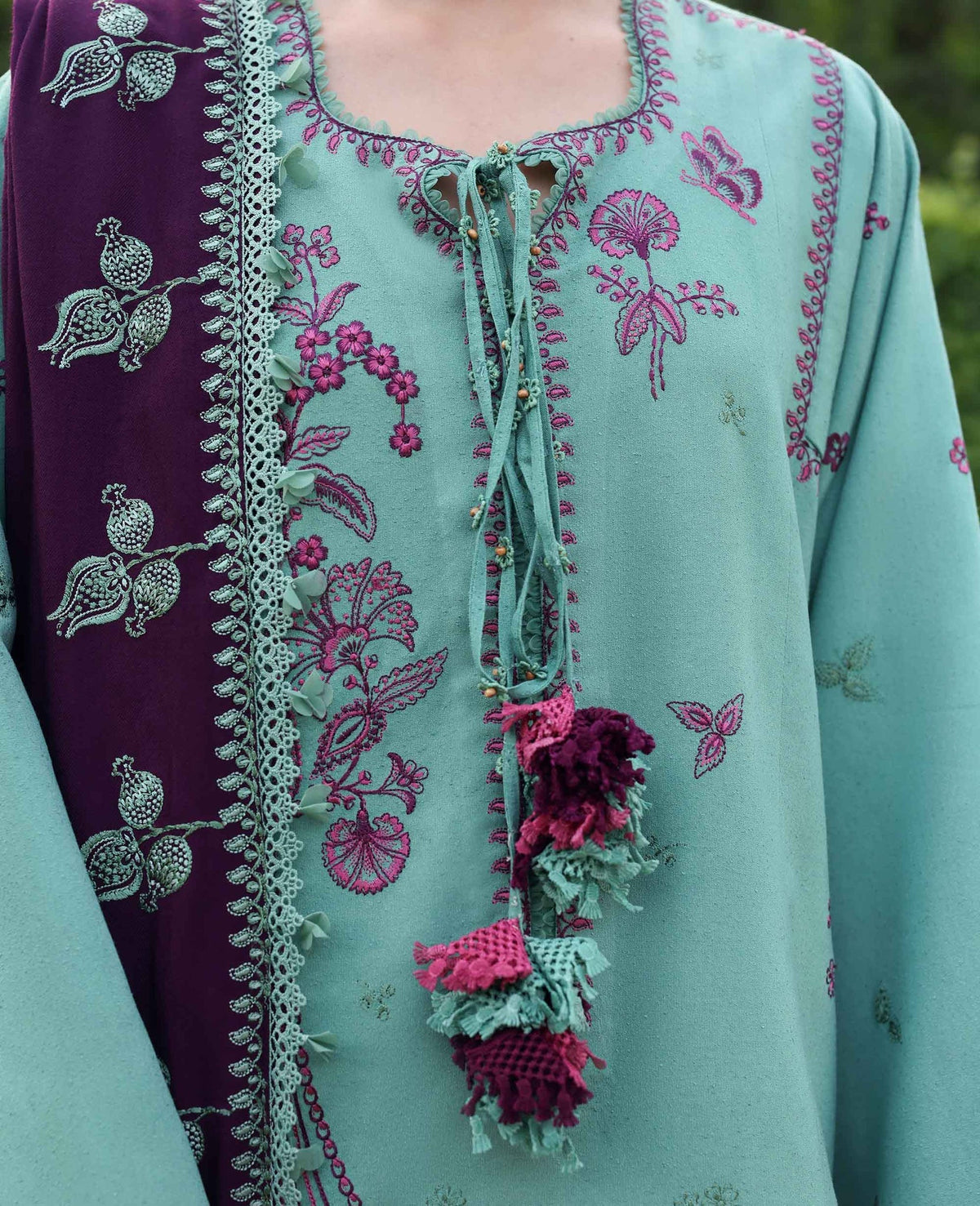 Republic Womenswear | Amaris Luxury Shawl 25 | Virella-5