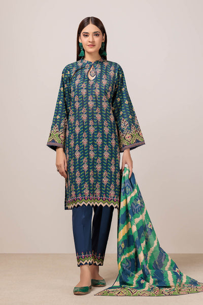 Bonanza Satrangi | Magical Forest 3 Pc (W23S13P03) -  Bonanza Satrangi Unstitched - Original Designer Dress - House of Maryam