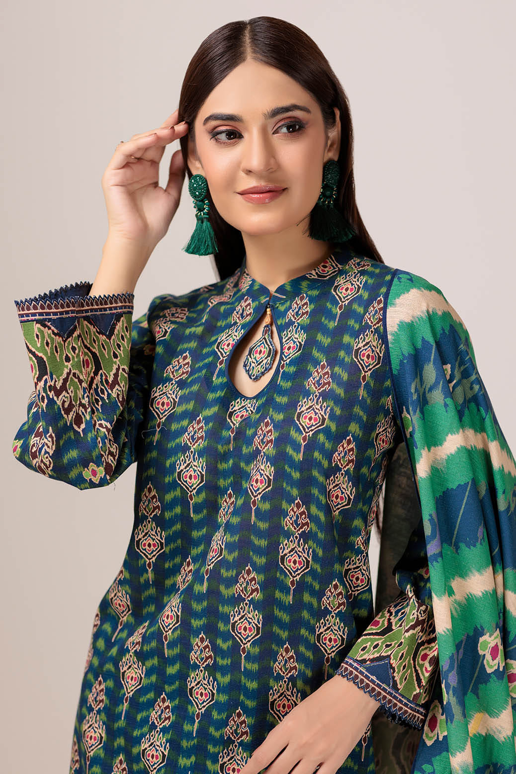 Bonanza Satrangi | Magical Forest 3 Pc (W23S13P03) -  Bonanza Satrangi Unstitched - Original Designer Dress - House of Maryam