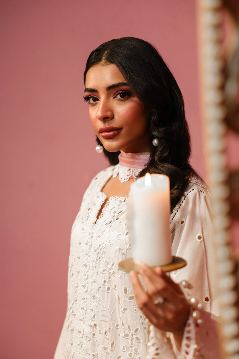 Al Karam | Schiffli Capsule | RTS | SHIRT, TROUSER & DUPATTA 8-4