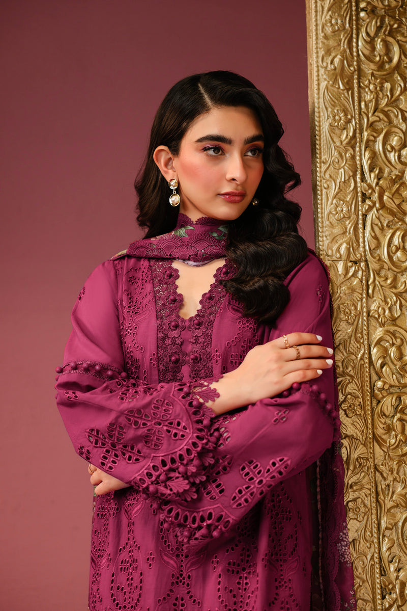 Al Karam | Schiffli Capsule | RTS | SHIRT, TROUSER & DUPATTA 1 by Alkaram, image 2