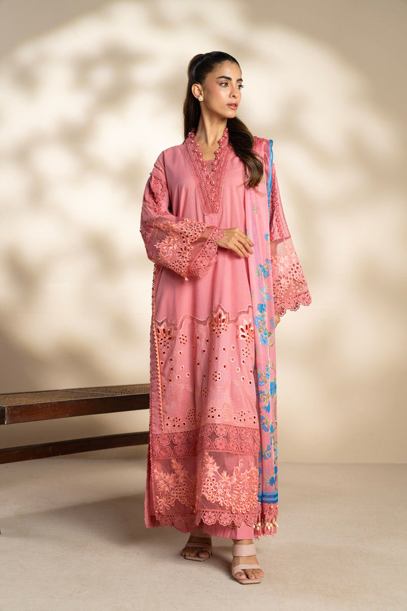 Al Karam | Schiffli Capsule | RTS | SHIRT, TROUSER & DUPATTA 2