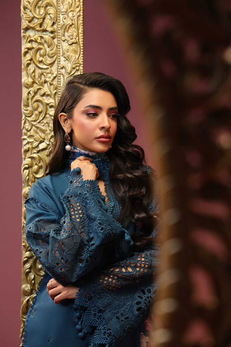 Al Karam | Schiffli Capsule | RTS | SHIRT, TROUSER & DUPATTA 3-3