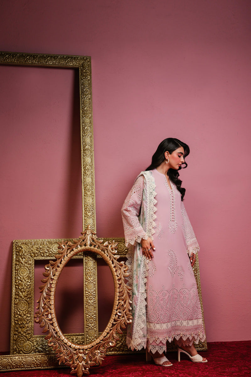 Al Karam | Schiffli Capsule | RTS | SHIRT, TROUSER & DUPATTA 9 by Alkaram, image 2