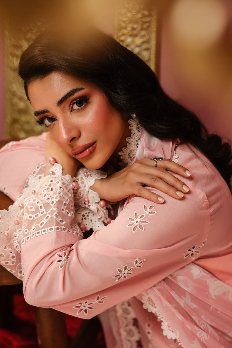 Al Karam | Schiffli Capsule | RTS | SHIRT, TROUSER & DUPATTA 10 by Alkaram, image 2