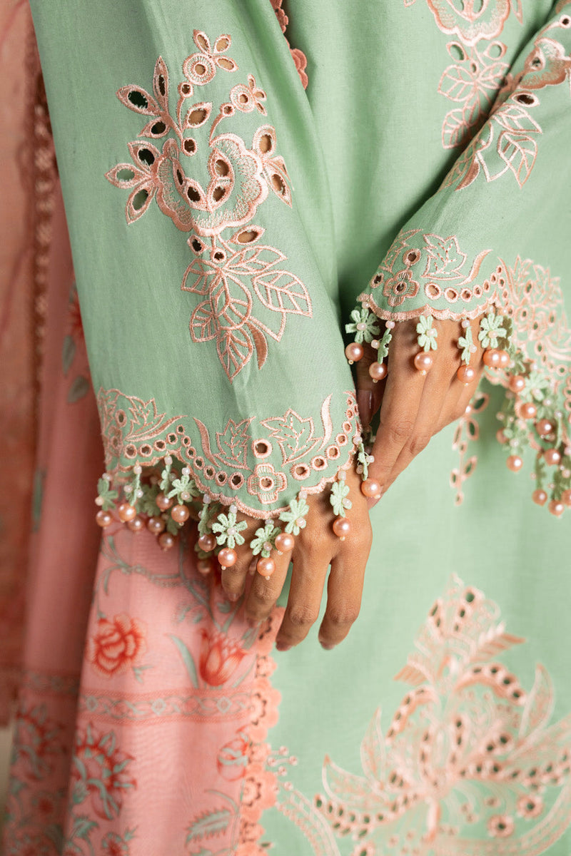 Al Karam | Schiffli Capsule | RTS | SHIRT, TROUSER & DUPATTA 7 by Alkaram, image 3
