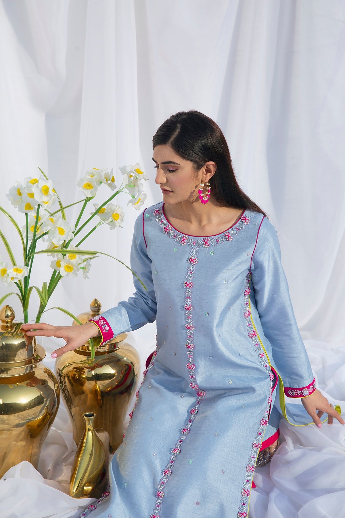 Hana | Viridity Ready to Wear | Carolina-VRT-006 -  Hana Ladies Clothes - Original Designer Dress - House of Maryam