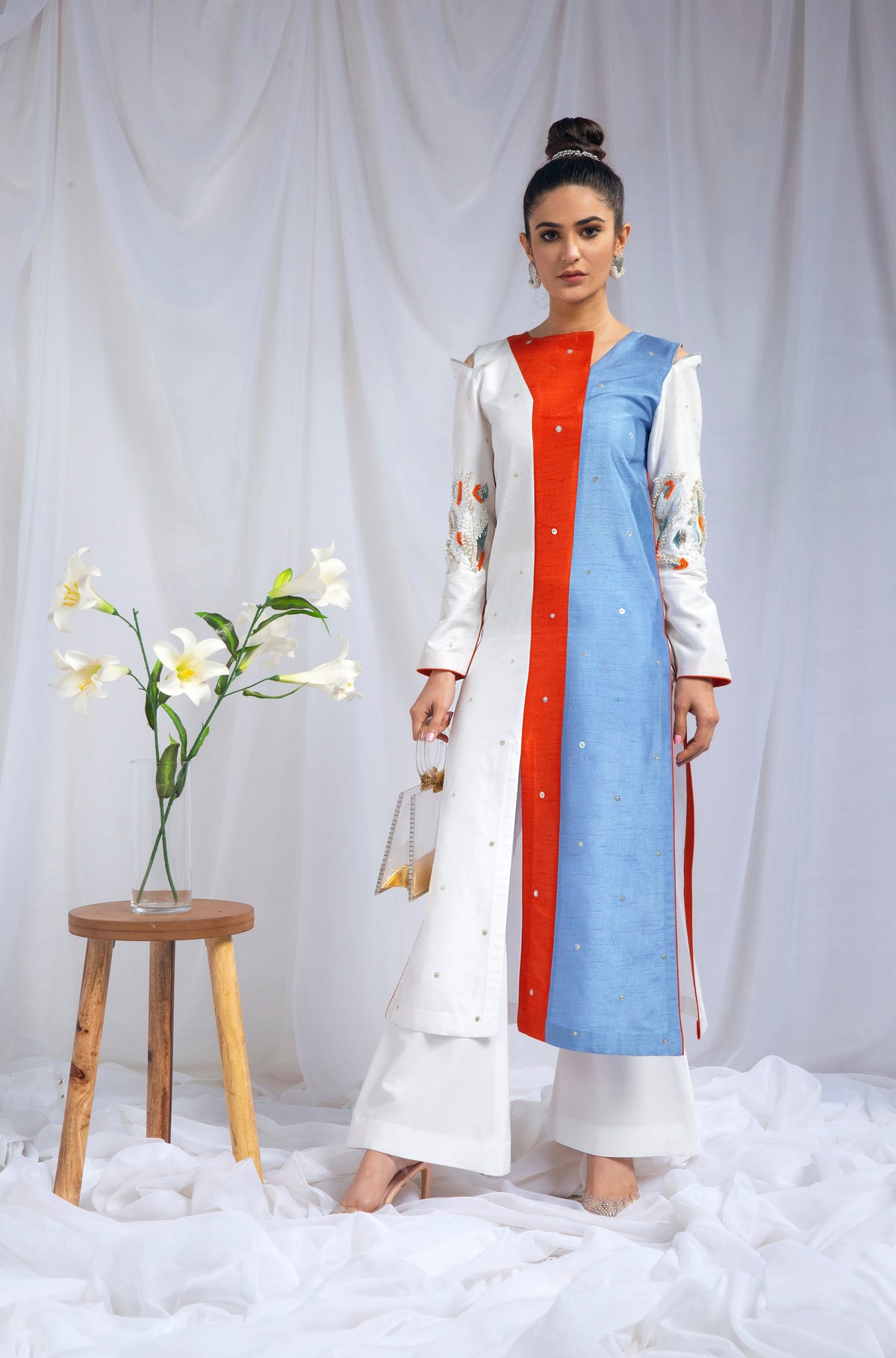 Hana | Viridity Ready to Wear | Marlin -VRT-012 -  Hana Ladies Clothes - Original Designer Dress - House of Maryam