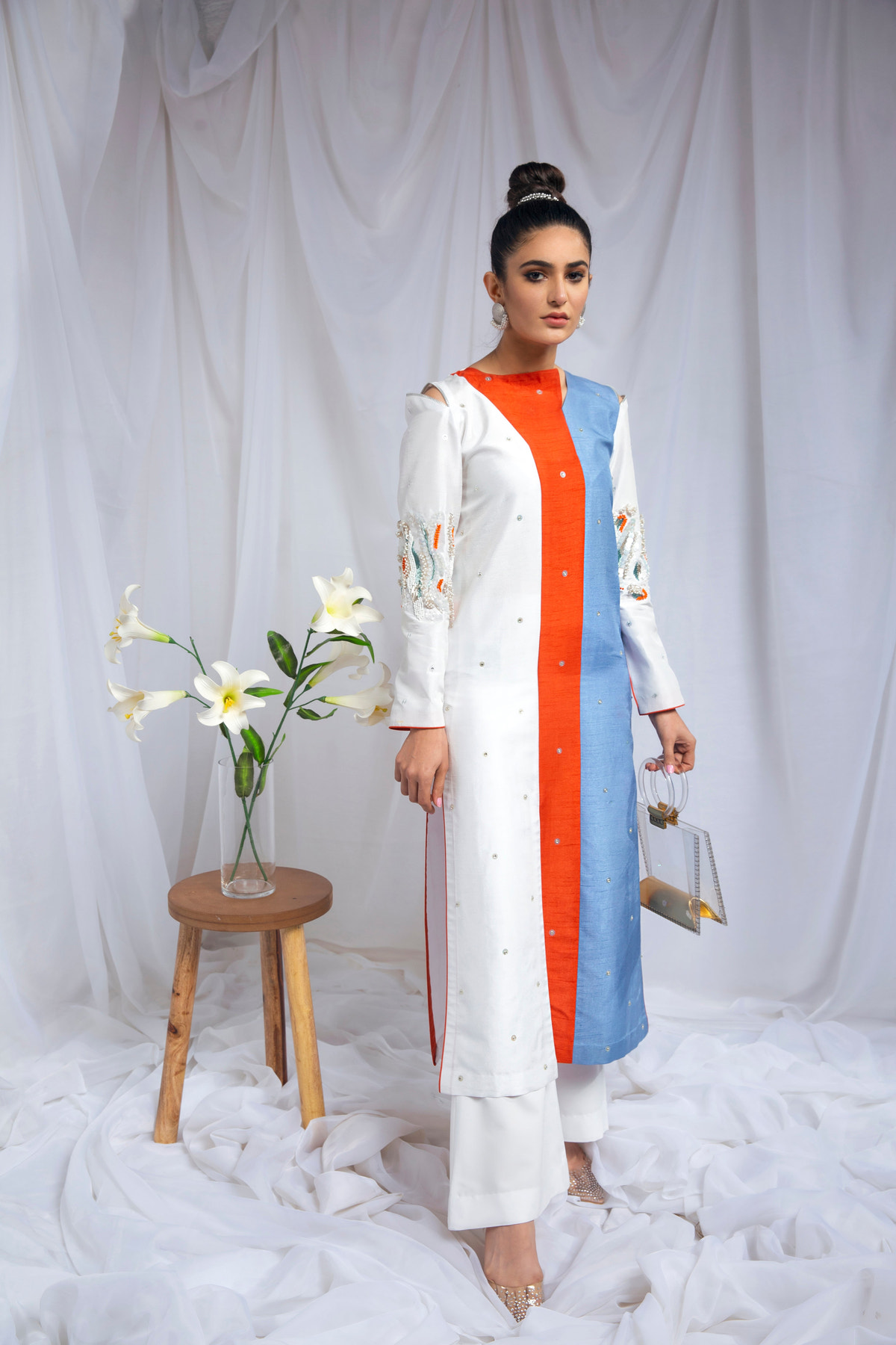 Hana | Viridity Ready to Wear | Marlin -VRT-012 -  Hana Ladies Clothes - Original Designer Dress - House of Maryam