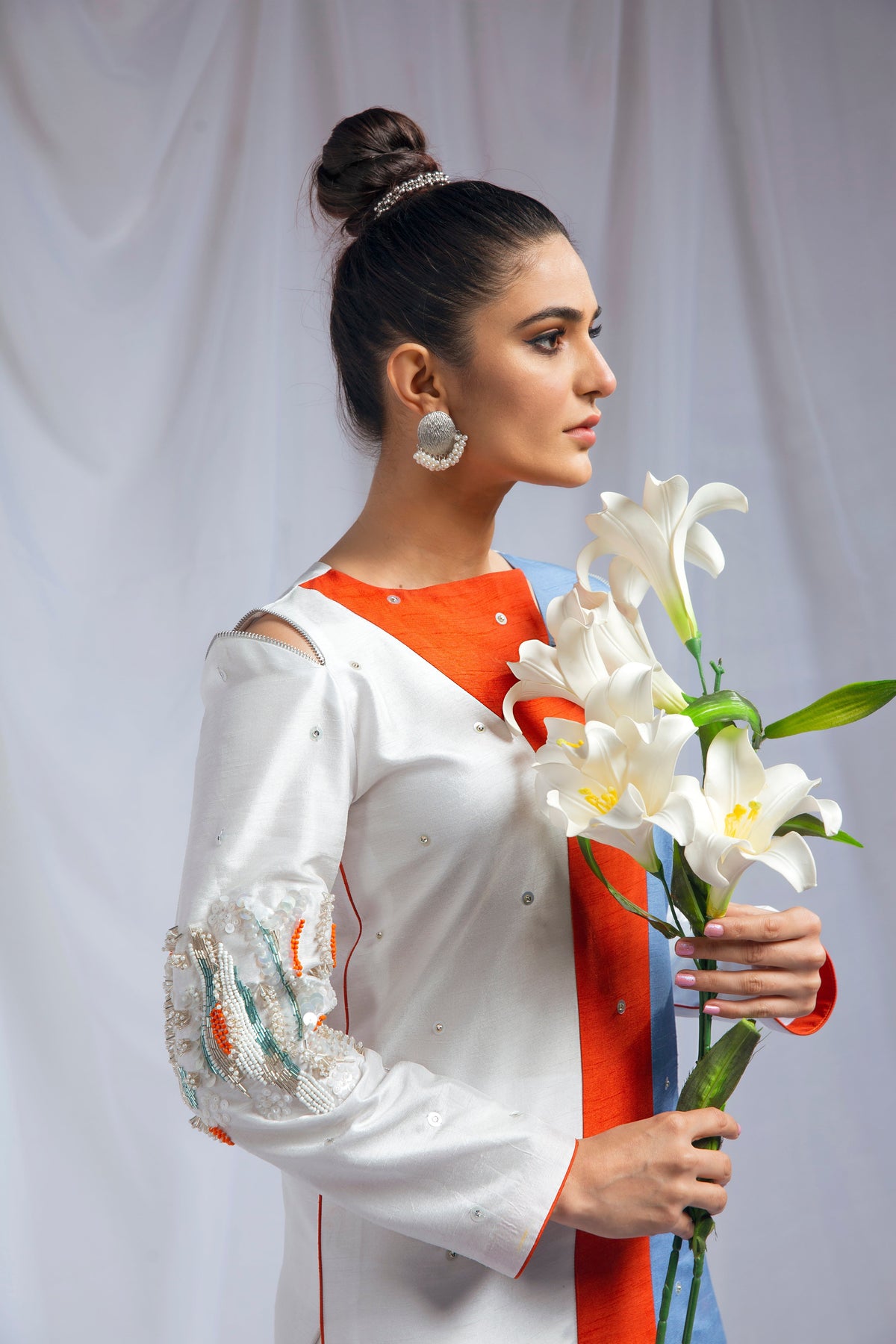 Hana | Viridity Ready to Wear | Marlin -VRT-012 -  Hana Ladies Clothes - Original Designer Dress - House of Maryam