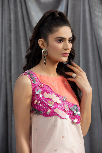 Hana | Viridity Ready to Wear | Carnation-VRT-003 -  Hana Ladies Clothes - Original Designer Dress - House of Maryam