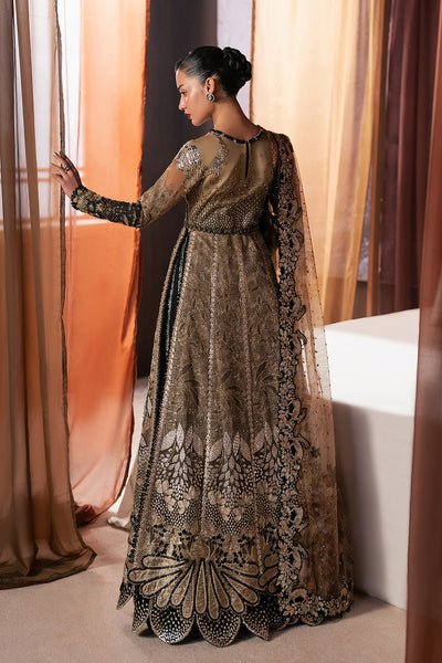 Afrozeh Rayyan black pishwas and lehenga, photo 2