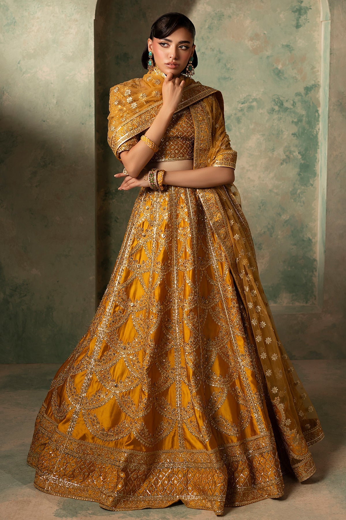 Mina Kashif | Noor Jahan Wedding Formals | Zarafshan-4