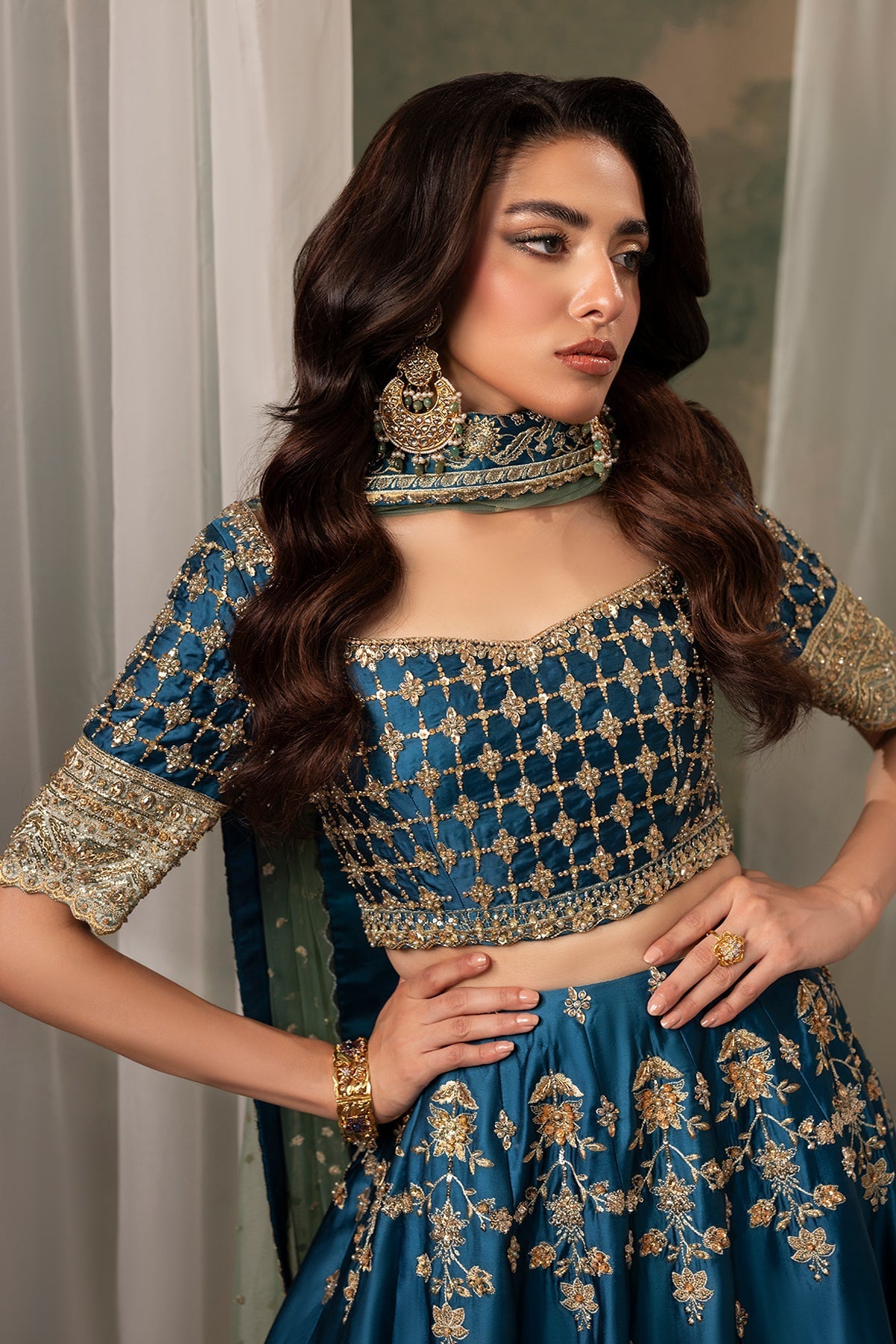 Mina Kashif | Noor Jahan Wedding Formals | Gulroze-6