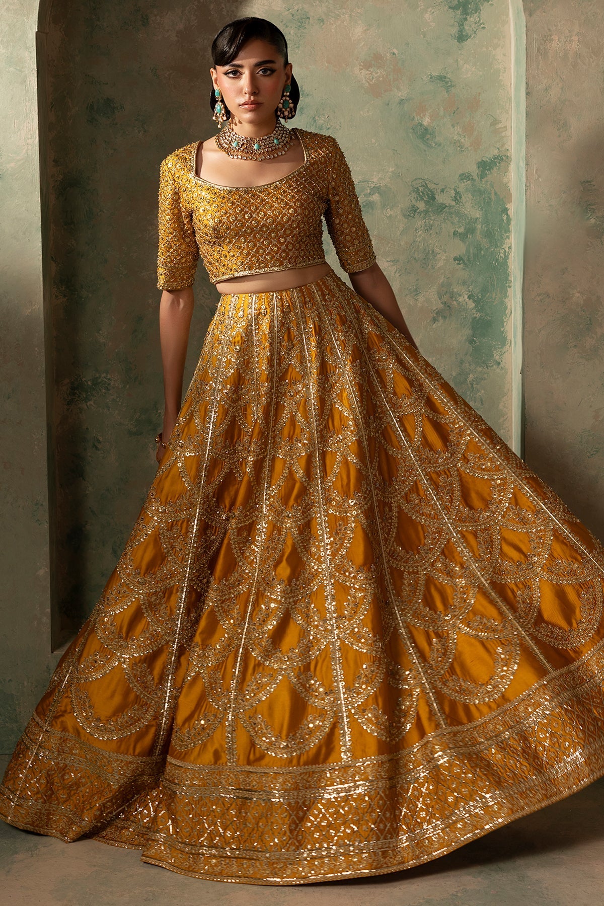 Mina Kashif | Noor Jahan Wedding Formals | Zarafshan-5