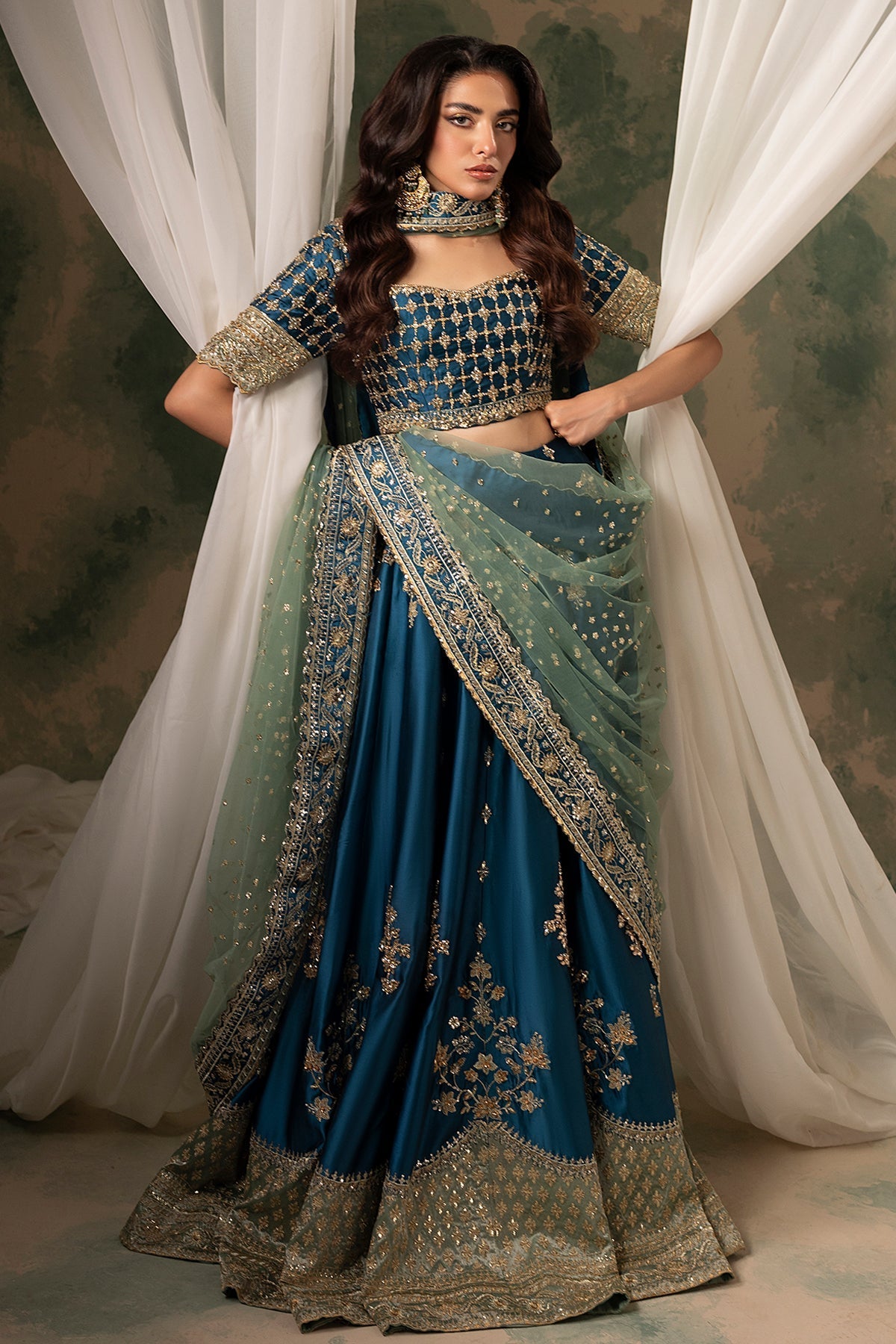 Mina Kashif | Noor Jahan Wedding Formals | Gulroze-4