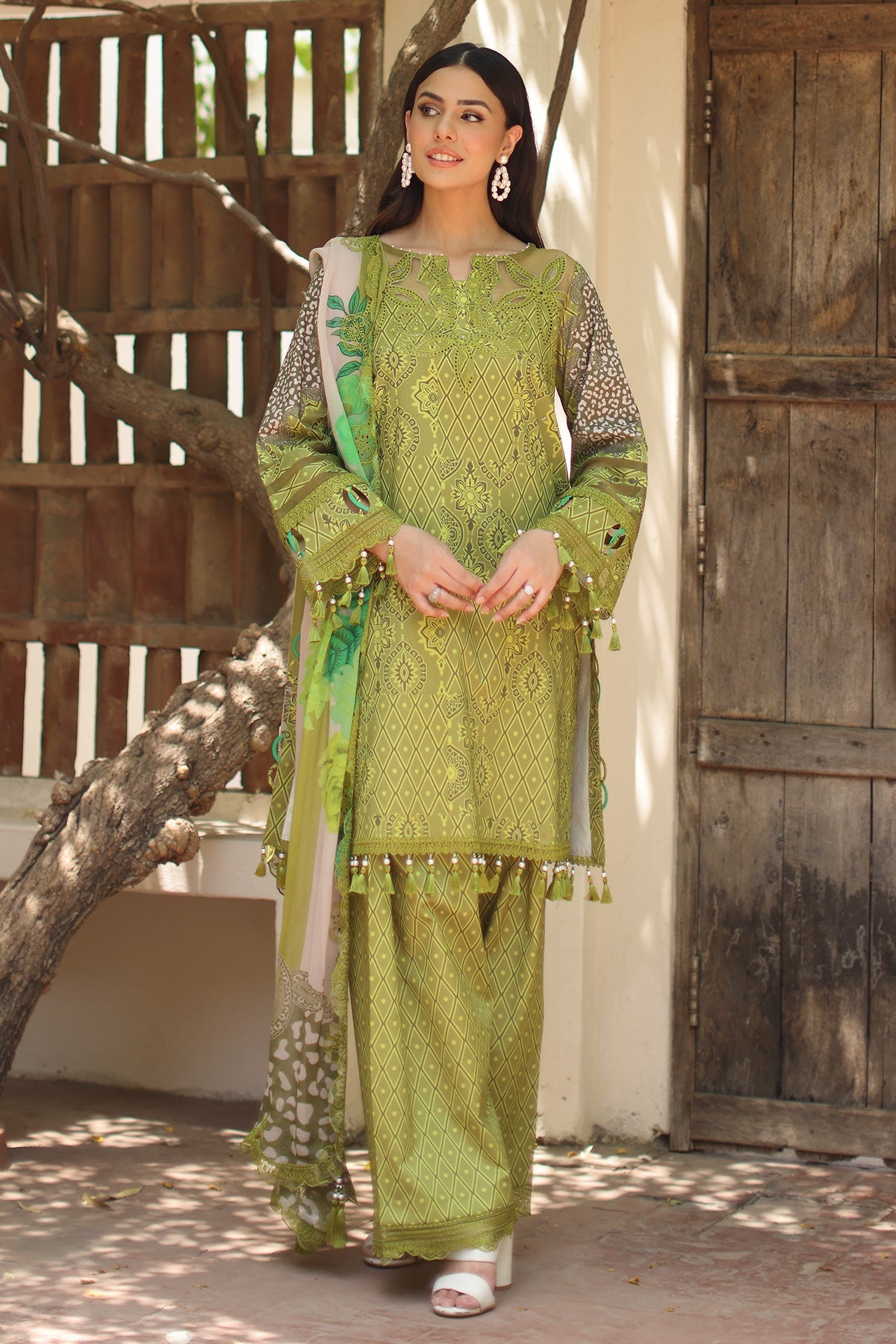 Charizma | Aniq Lawn | AN6-08, image 6