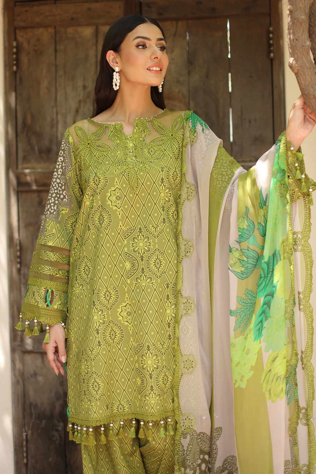 Charizma | Aniq Lawn | AN6-08, image 5