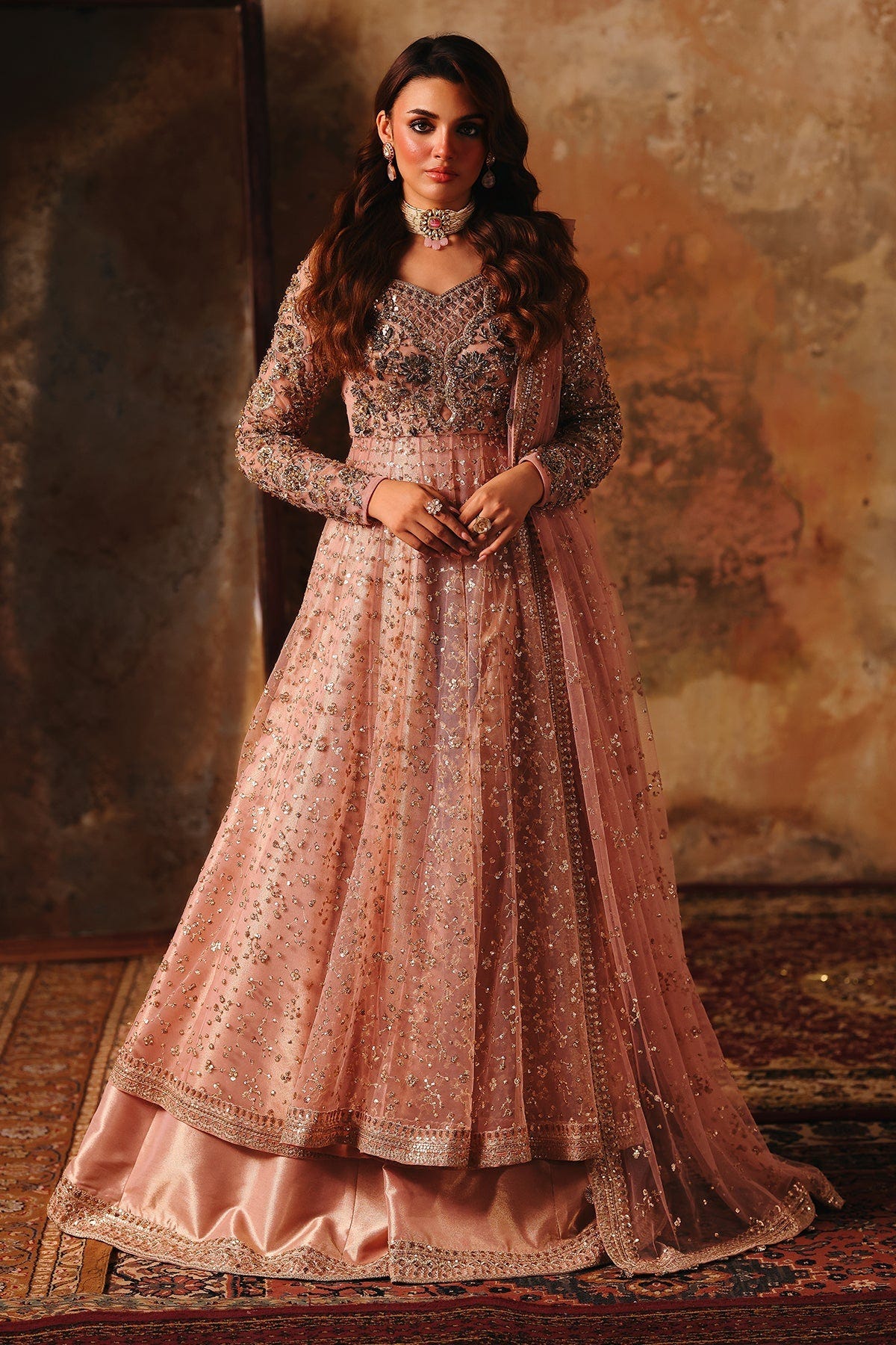Charizma | Statement Formals | STM-5-06- Rose Gold
