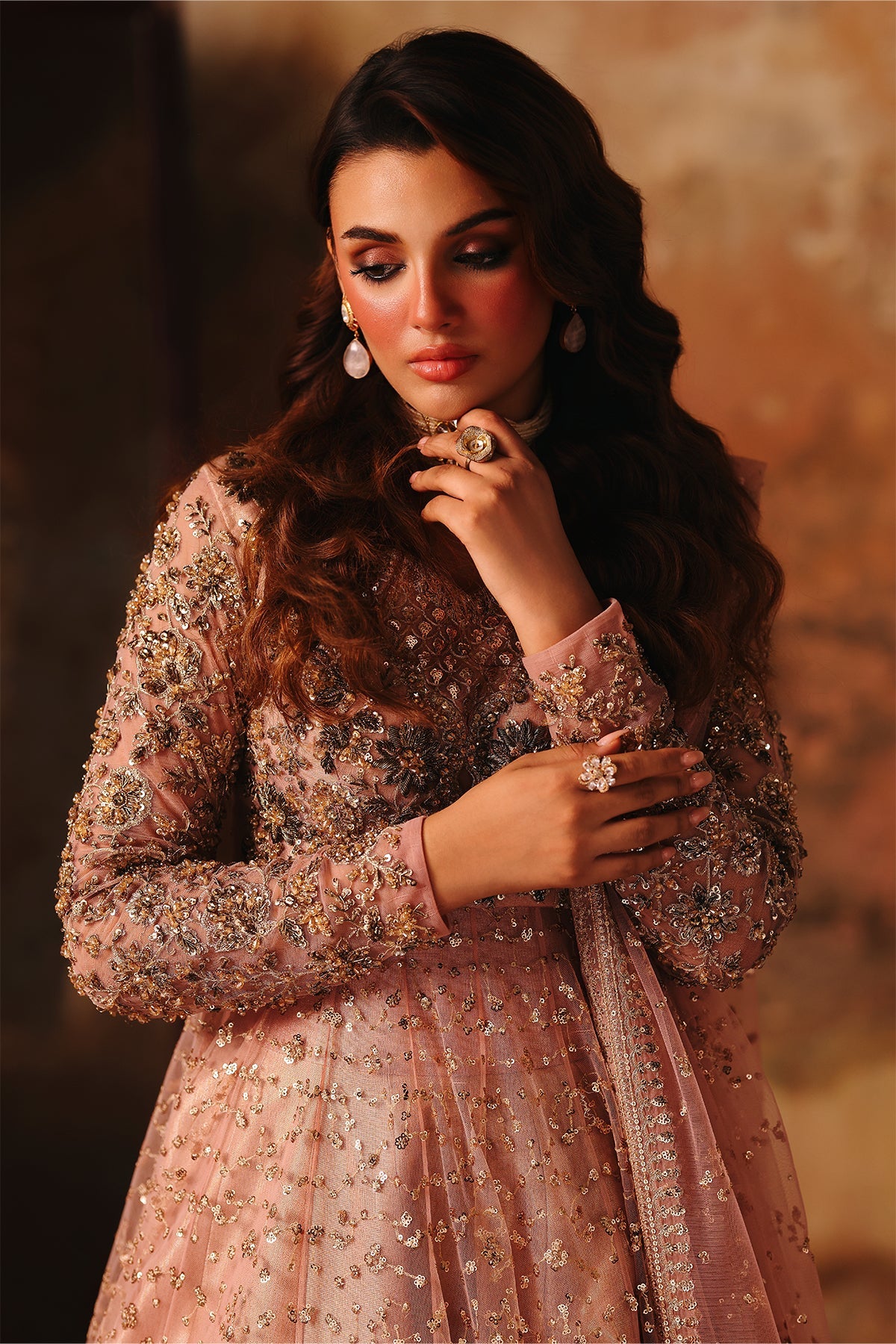 Charizma | Statement Formals | STM-5-06- Rose Gold, image 4