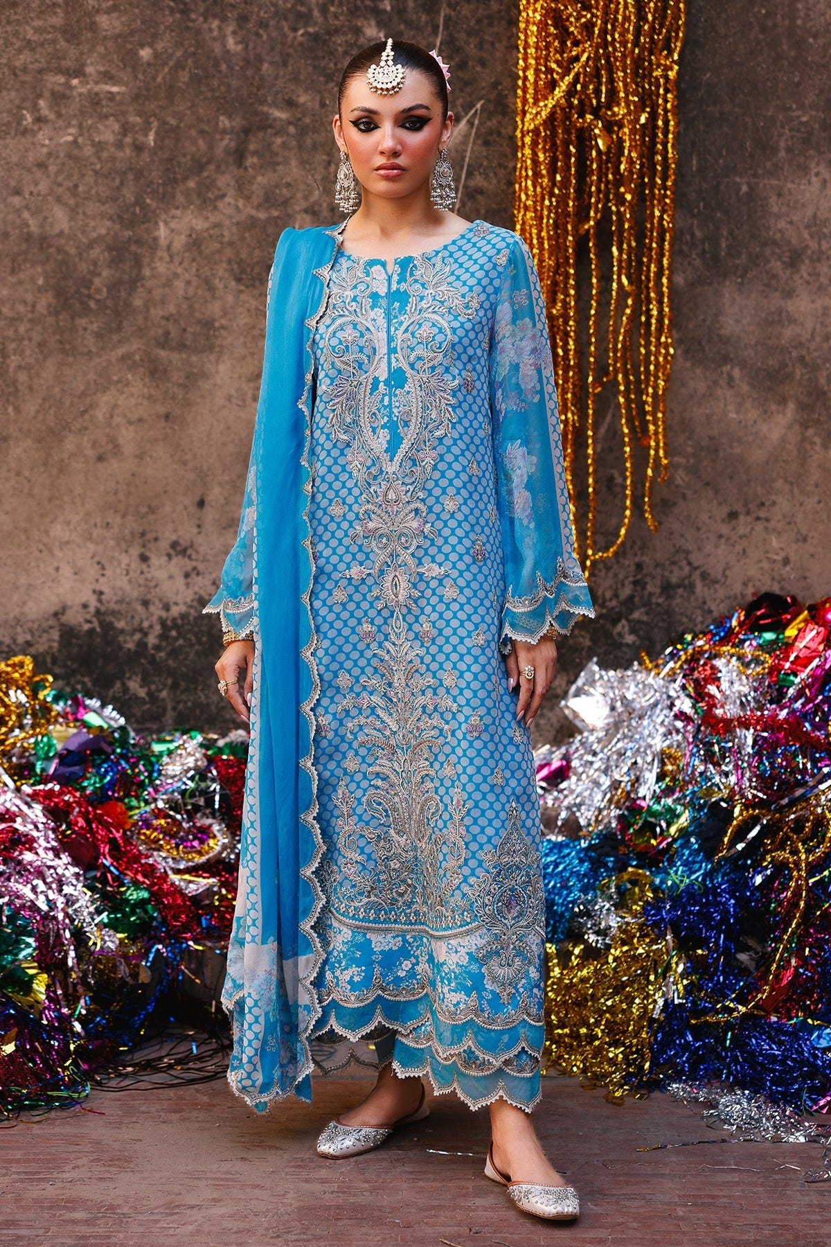 Charizma | Vasal Chiffon | VSL25-20 -  Charizma Ladies Clothes - Original Designer Dress - House of Maryam