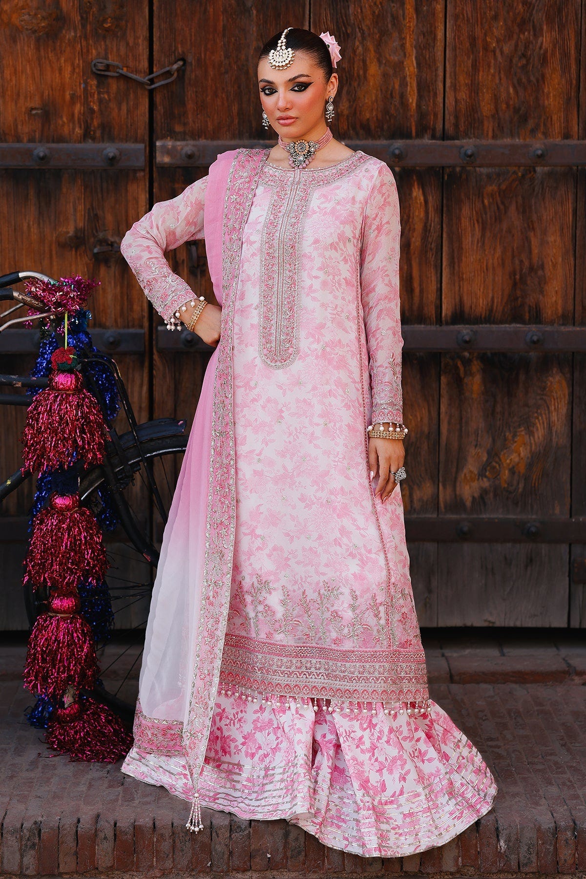 Charizma | Vasal Chiffon | VSL25-17 -  Charizma Ladies Clothes - Original Designer Dress - House of Maryam