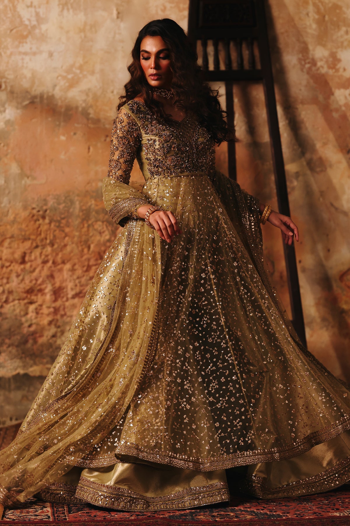 Charizma | Statement Formals | STM-5-07 - Pistachio green, image 3