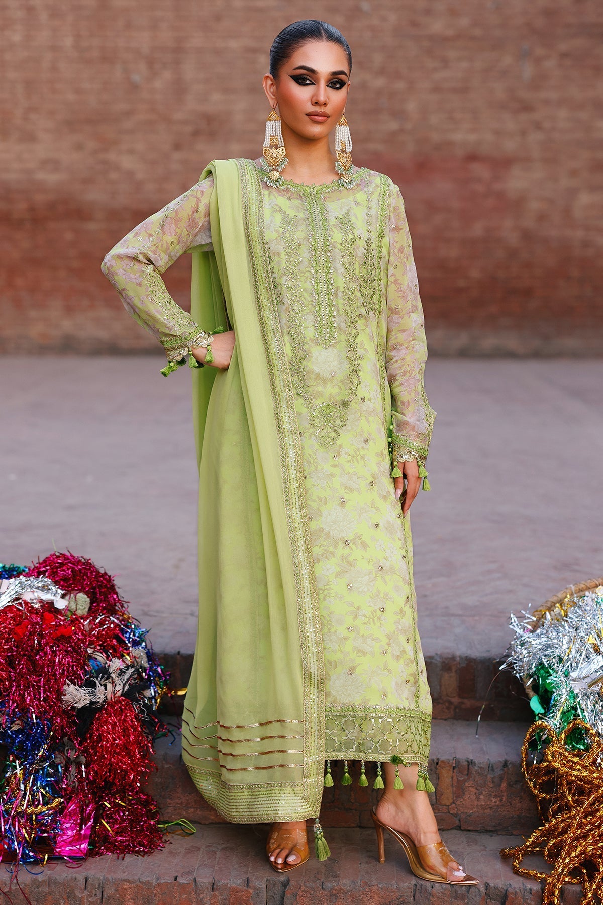 Charizma | Vasal Chiffon | VSL25-18 -  Charizma Ladies Clothes - Original Designer Dress - House of Maryam