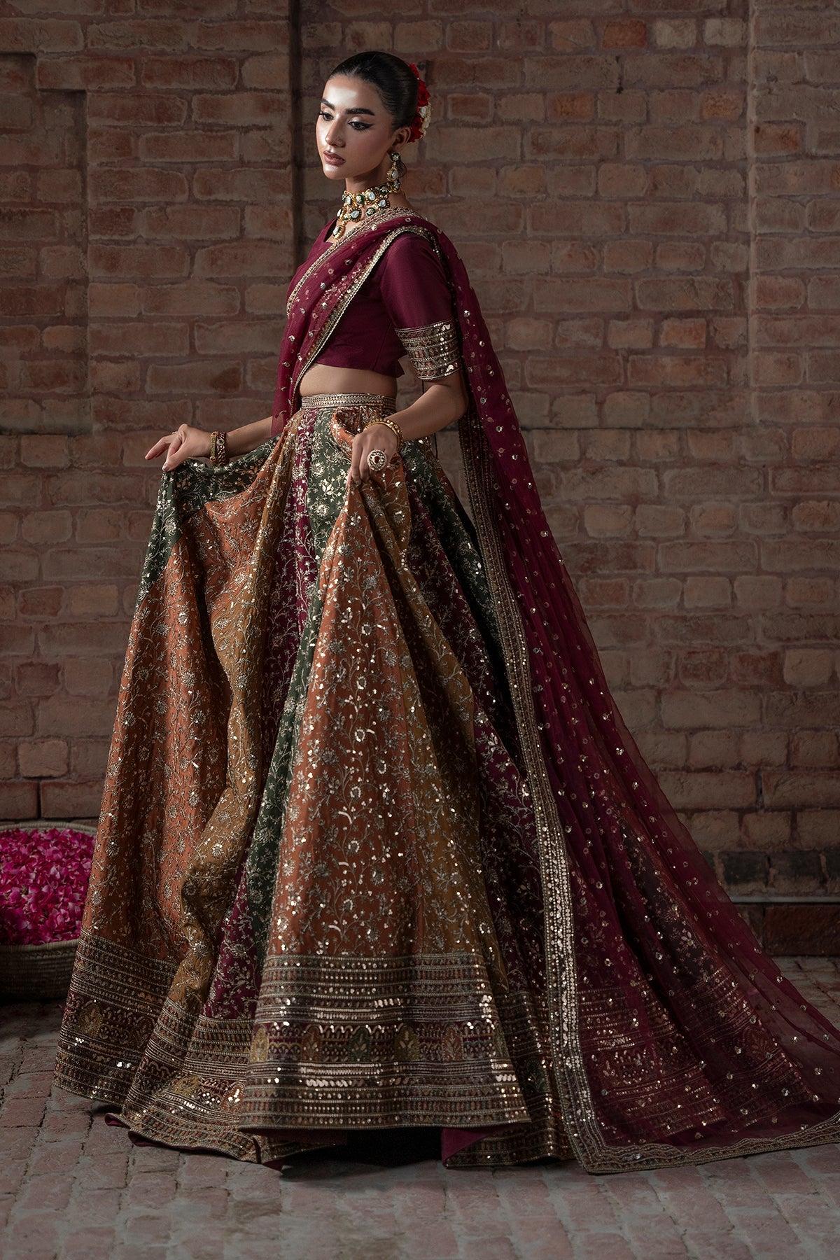 Mina Kashif | Virsa Wedding Formals | Zah-e-naseeb, image 3