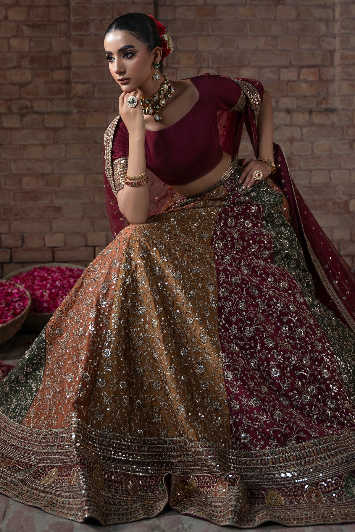 Mina Kashif | Virsa Wedding Formals | Zah-e-naseeb, image 6