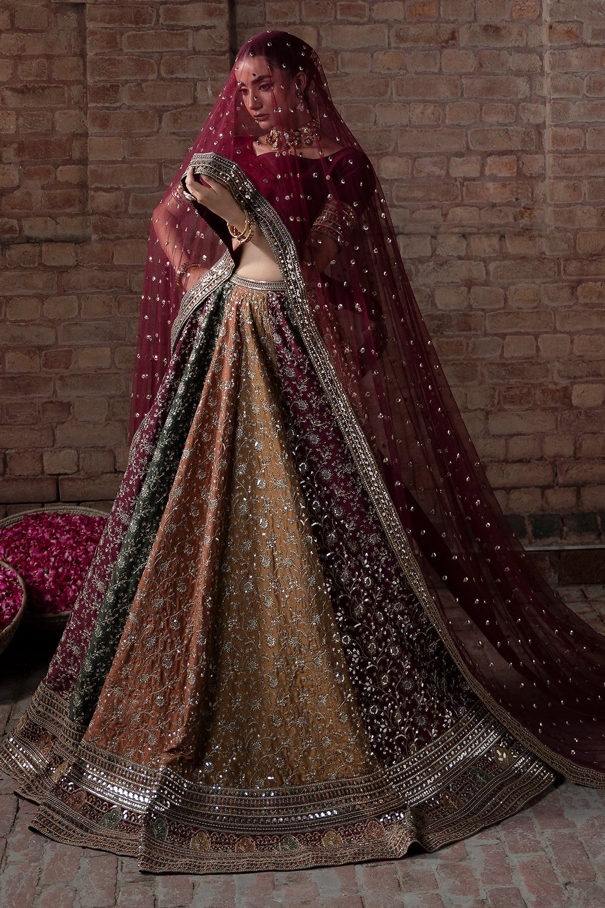 Mina Kashif | Virsa Wedding Formals | Zah-e-naseeb, image 4