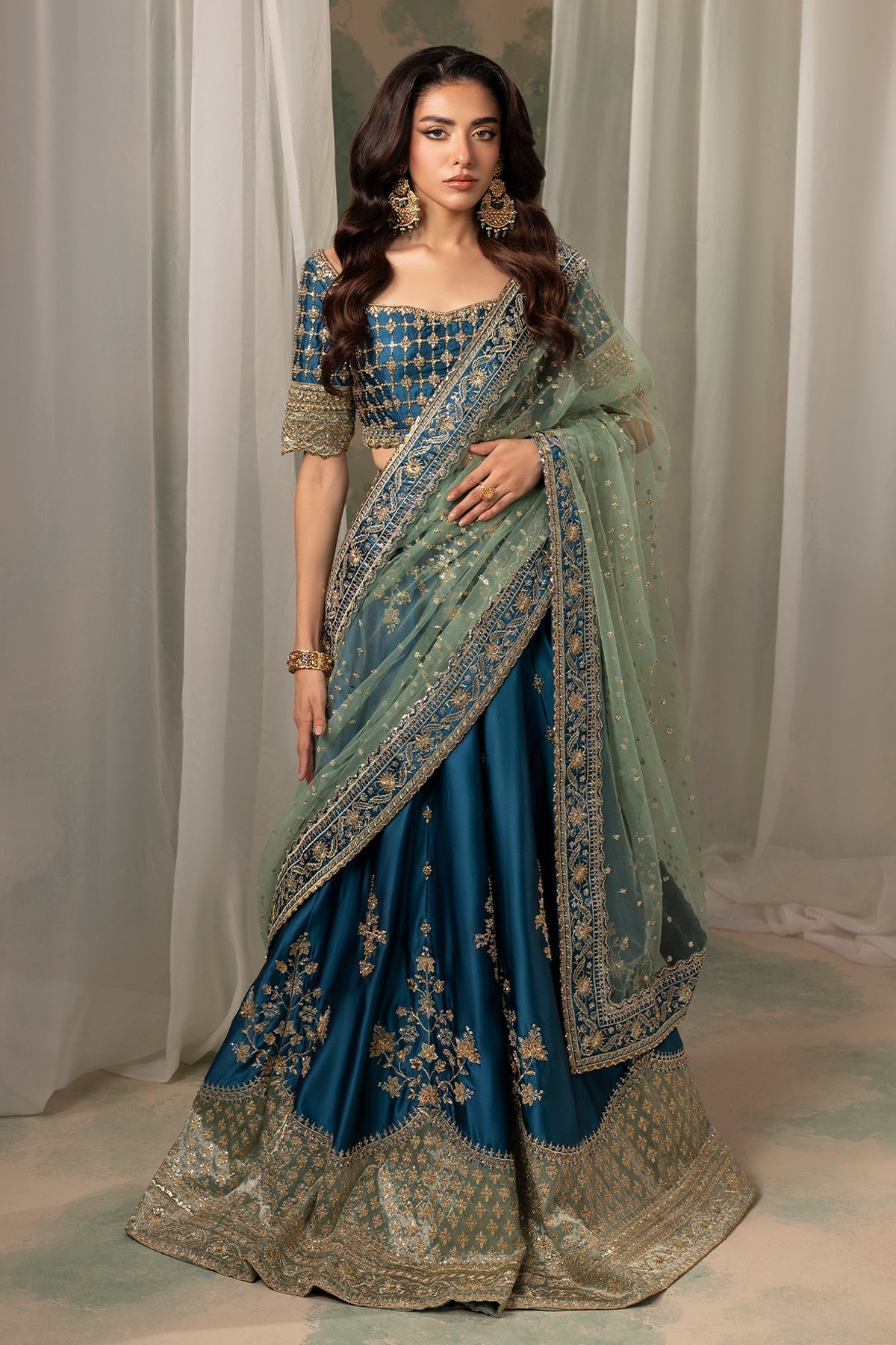 Mina Kashif | Noor Jahan Wedding Formals | Gulroze-3