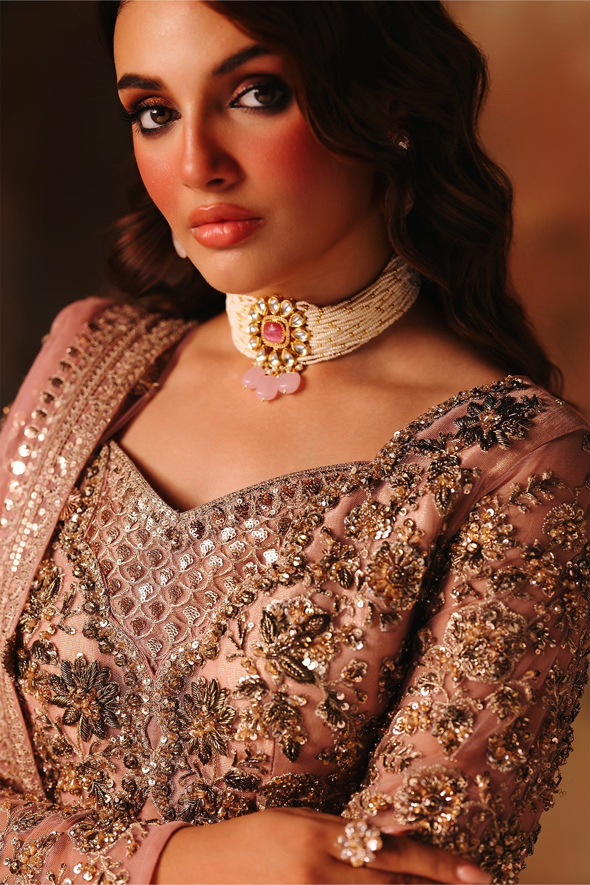 Charizma | Statement Formals | STM-5-06- Rose Gold, image 6