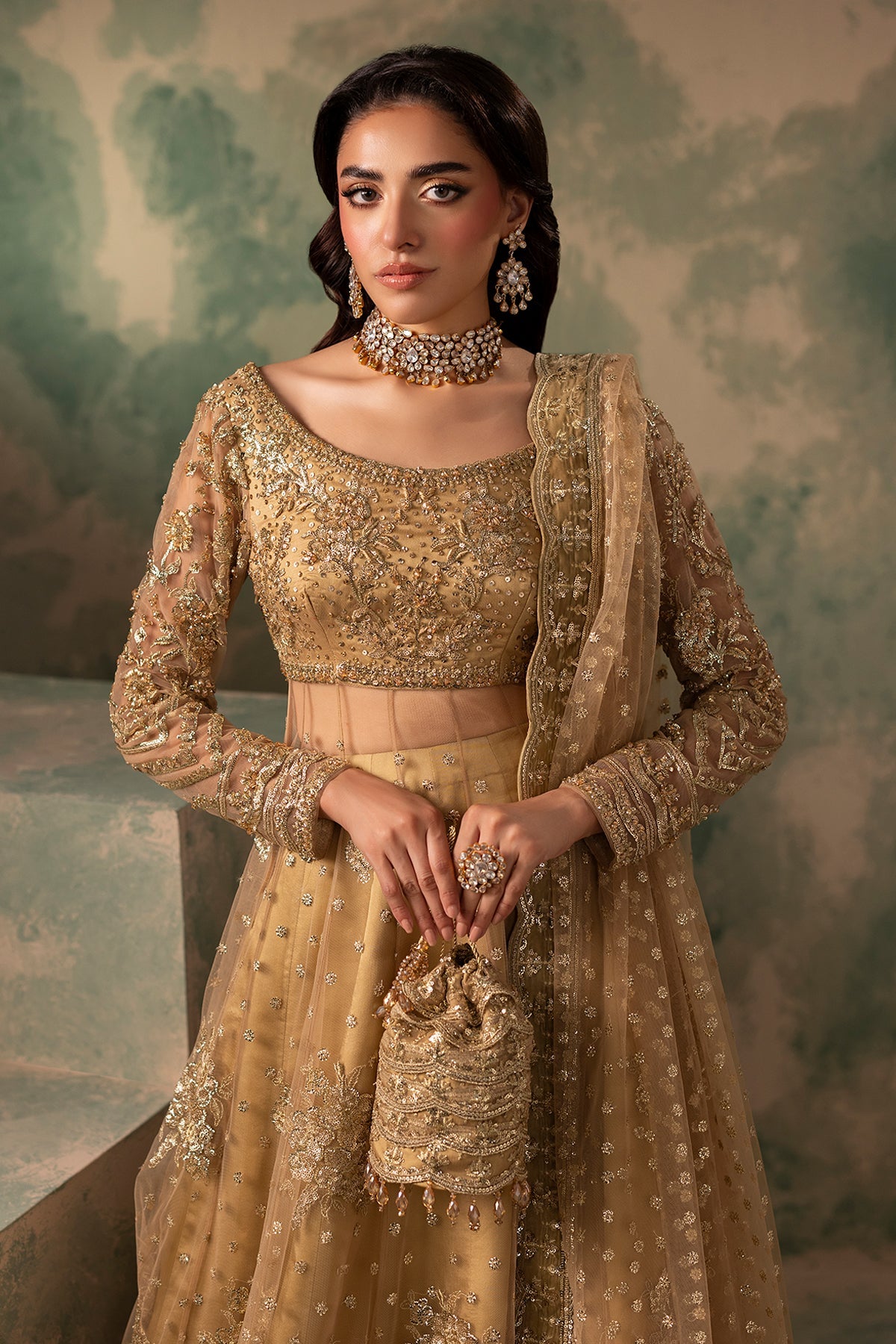 Mina Kashif | Noor Jahan Wedding Formals | Sajal, image 2