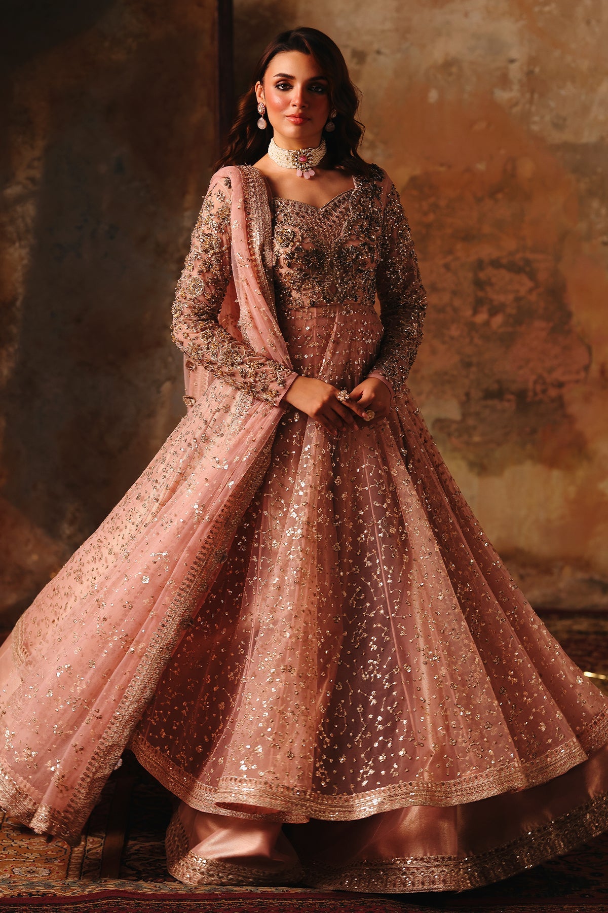 Charizma | Statement Formals | STM-5-06- Rose Gold, image 3