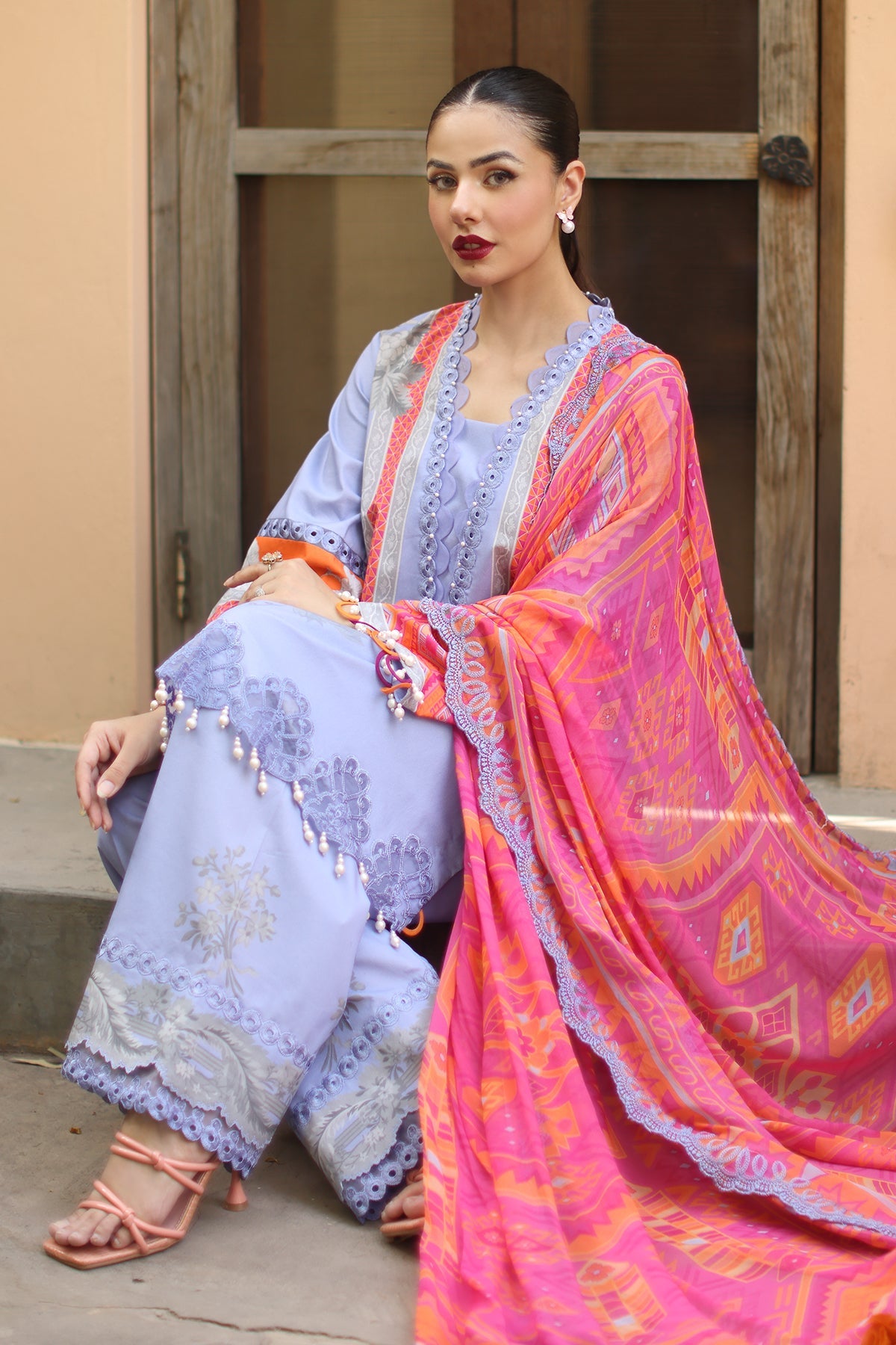 Charizma | Aniq Lawn | AN6-07, image 5