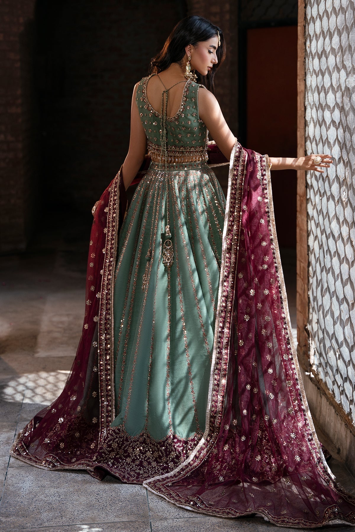 Mina Kashif | Virsa Wedding Formals | Noor-e-saba, image 2