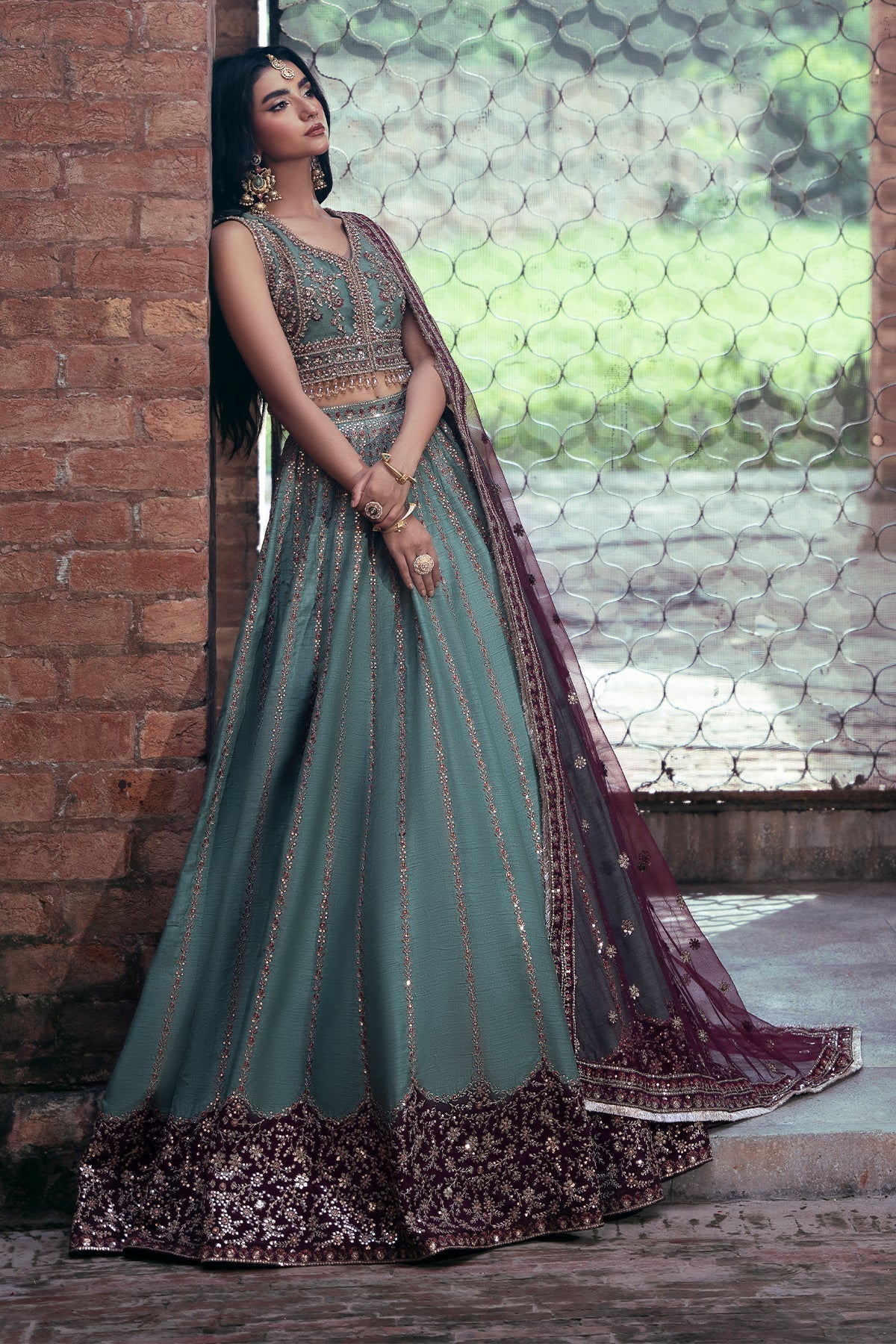 Mina Kashif | Virsa Wedding Formals | Noor-e-saba, image 5