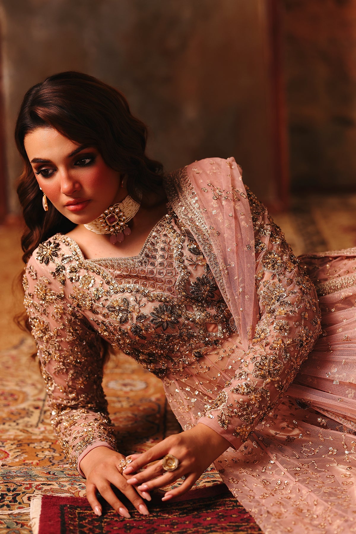 Charizma | Statement Formals | STM-5-06- Rose Gold, image 7