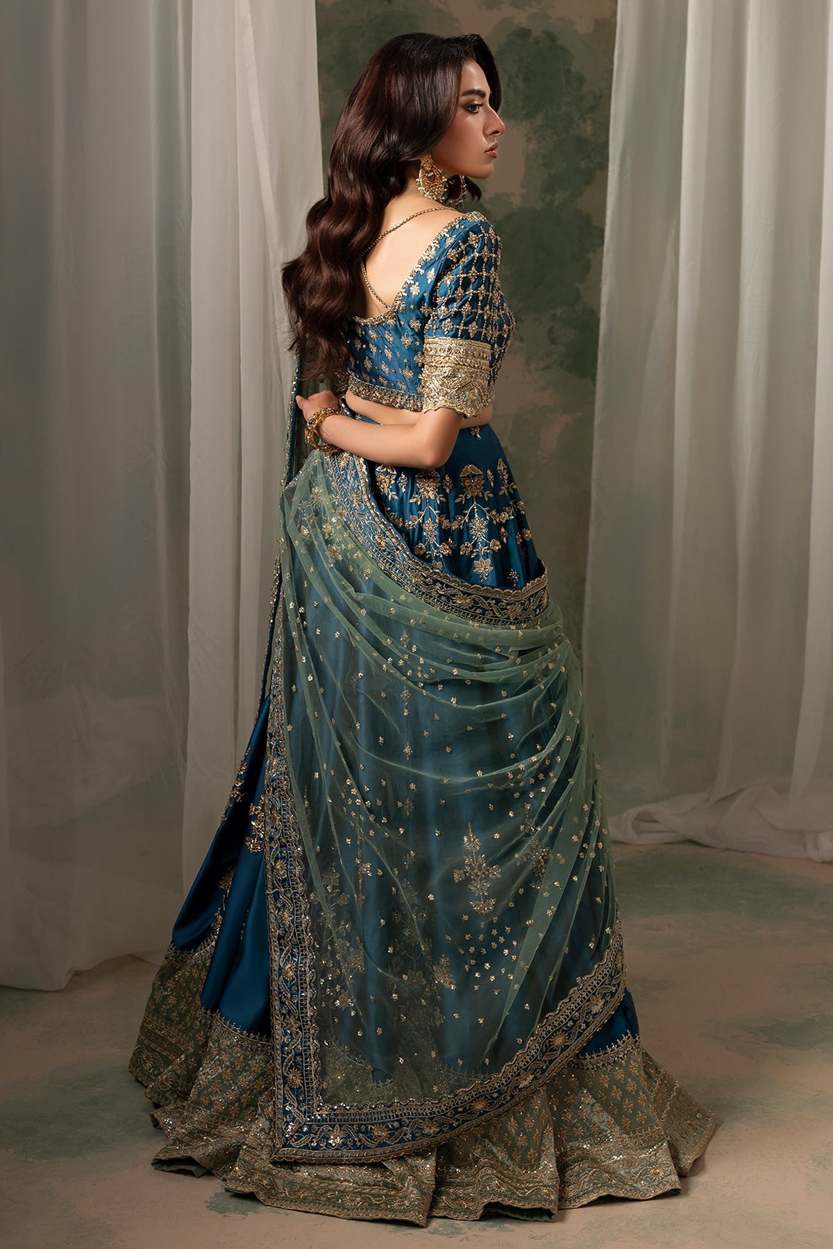 Mina Kashif | Noor Jahan Wedding Formals | Gulroze, image 2