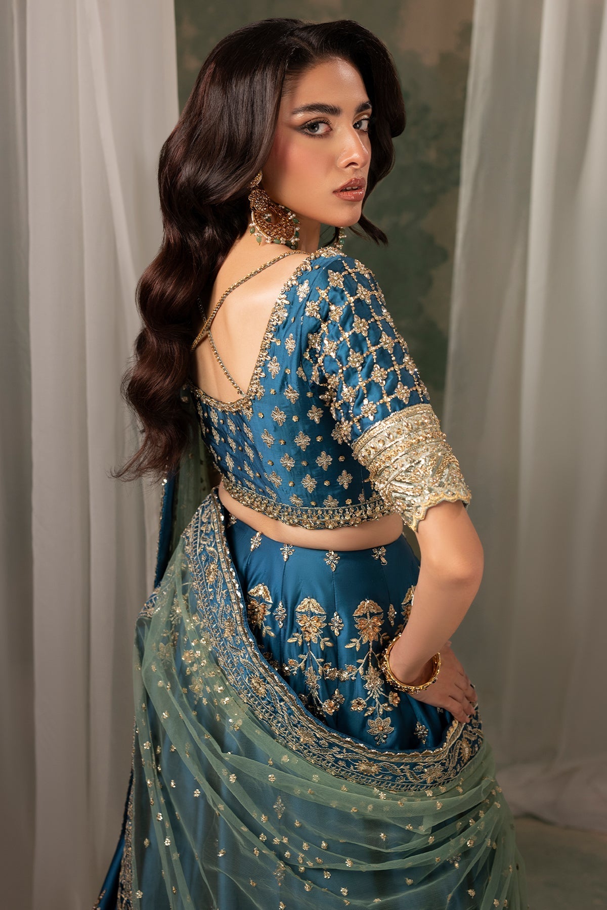 Mina Kashif | Noor Jahan Wedding Formals | Gulroze, image 8