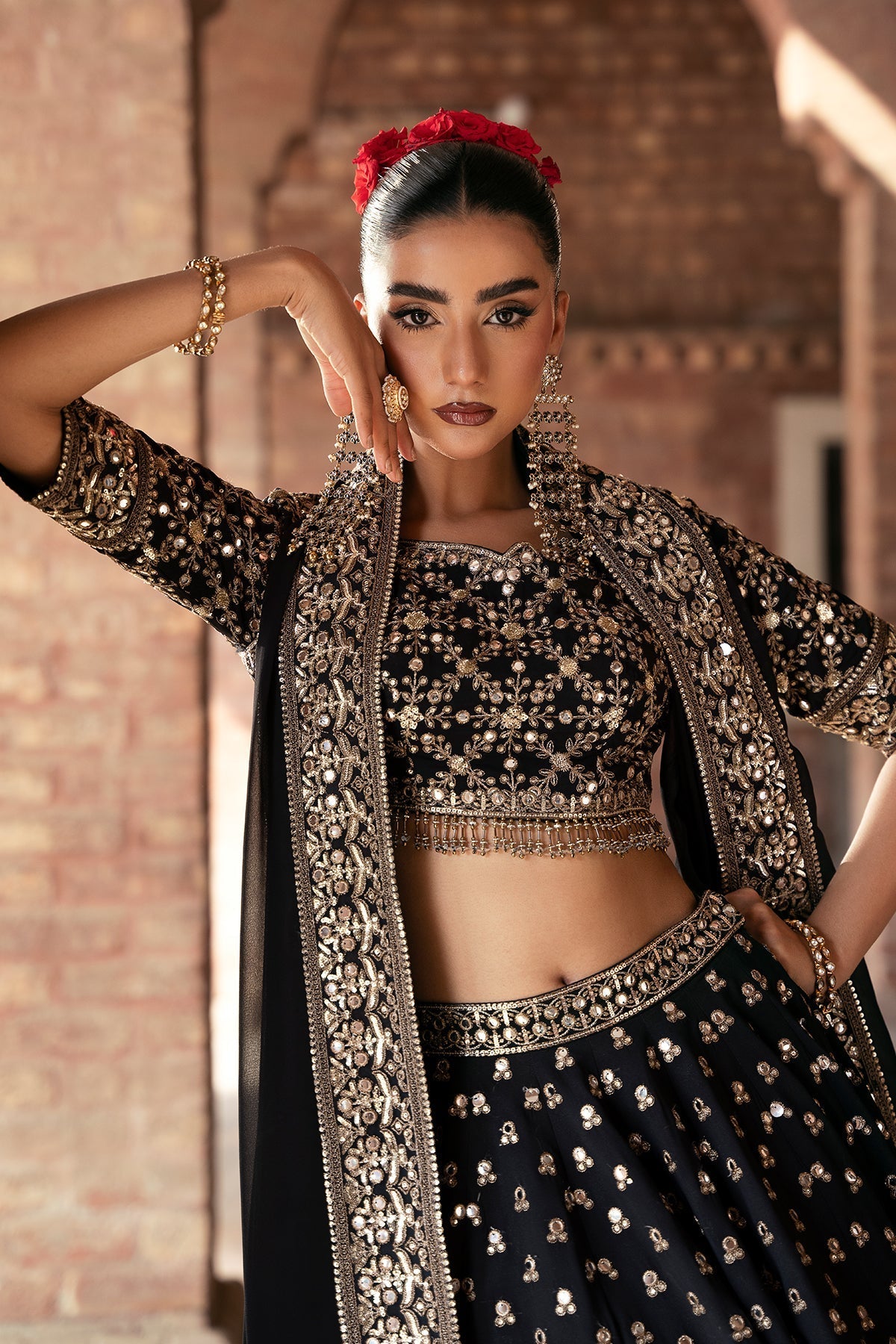 Mina Kashif | Virsa Wedding Formals | Surmayi, image 3