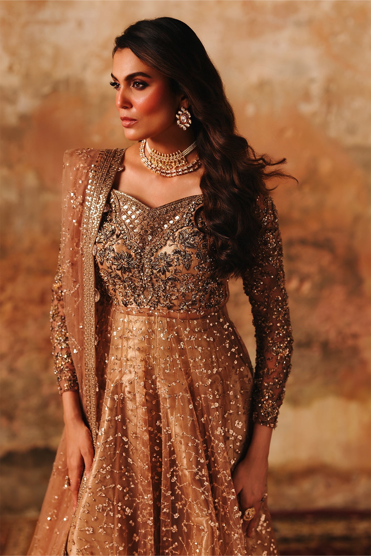 Charizma | Statement Formals | STM-5-015 - Peach, image 3
