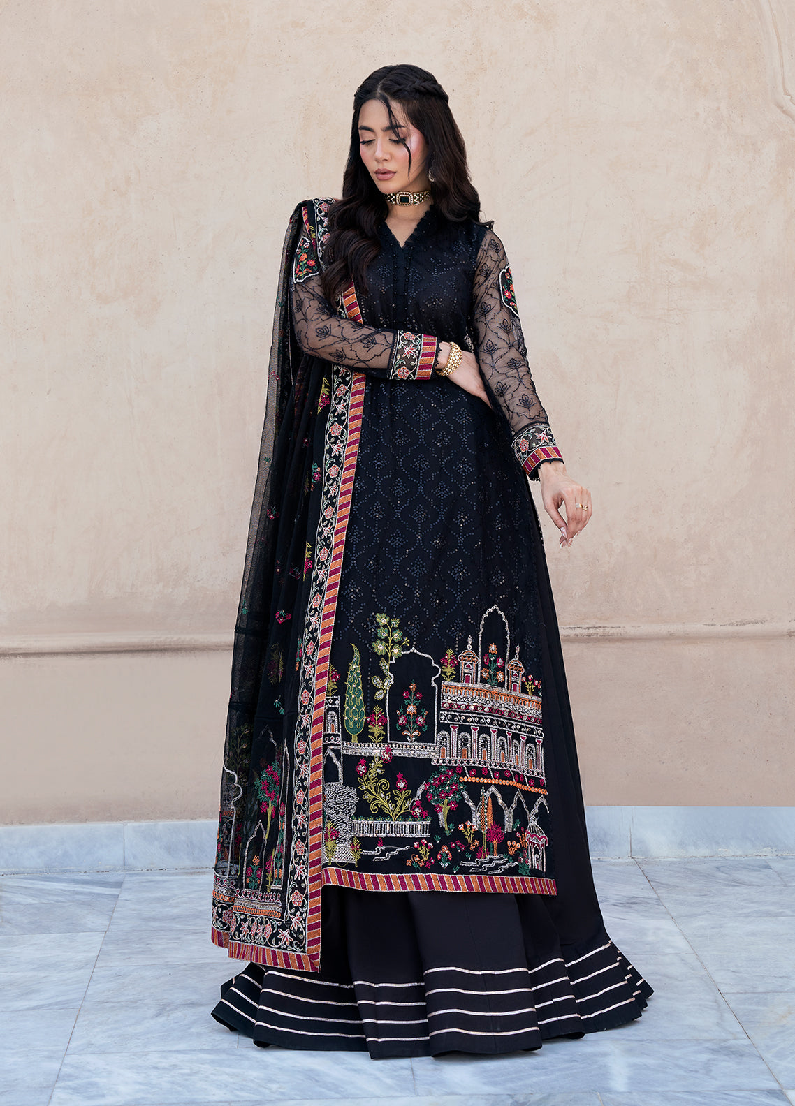 Sahane | Rusukh Premium Formals 26 | FU6608 Zahlia - RUSUKH, image 4