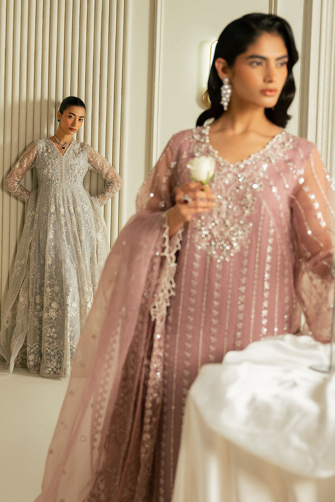 Cross Stitch | Wedding Collection 25 | ENCHANTED GARDEN -  Cross Stitch Ladies Clothes - Original Designer Dress - House of Maryam